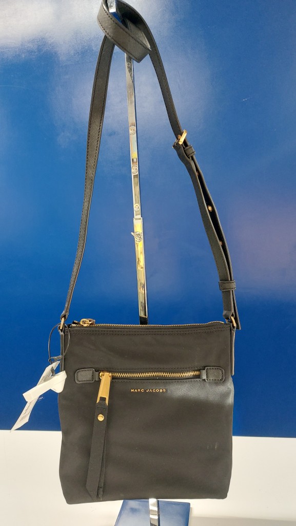 Marc Jacobs Marc Jacobs - Borsa in tessuto tecnico con tracolla nera 24x23