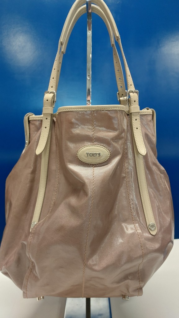 Tod's Tod's - Borsa rosa cipria – borsa vintage Eccellente, Beige, Pelle Agnello
