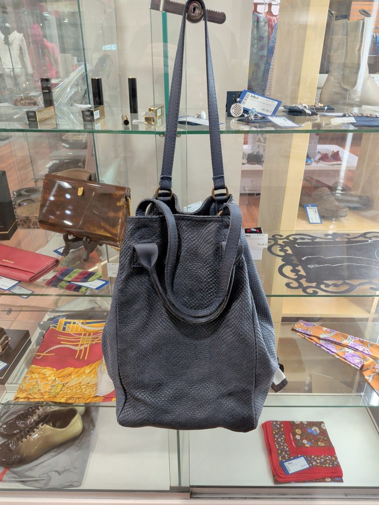 Vintage Artigianale Borsa Spalla 3 Chic Pelle