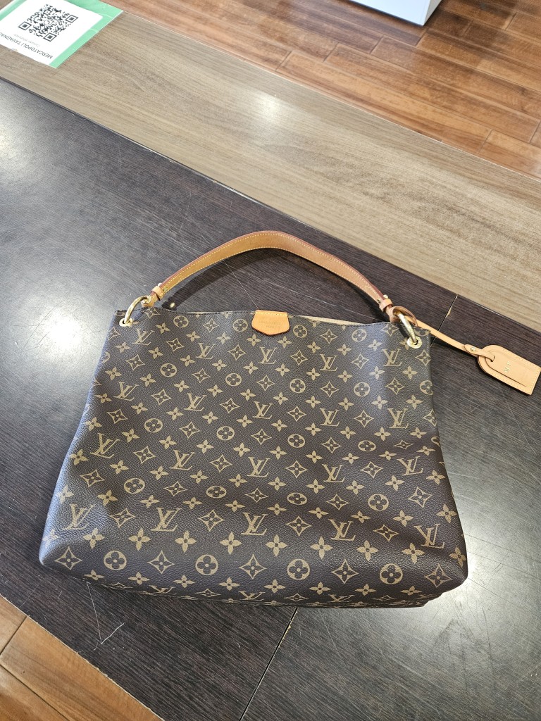 Louis Vuitton Borsa Louis Vuitton Graceful Monogram 2021 38Cm – borsa vintage Eccellente, Rubino, Vitello