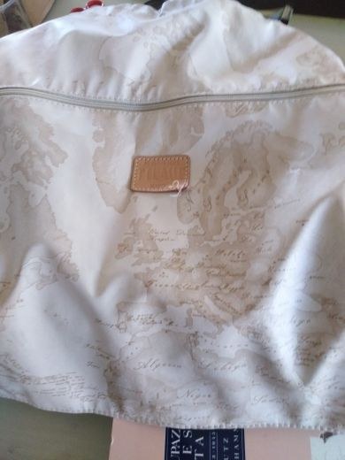 Alviero Martini Prima Classe Borsa Sacca Alviero Martini Prima Classe – borsa vintage Eccellente, Cammello, Tela Triomphe