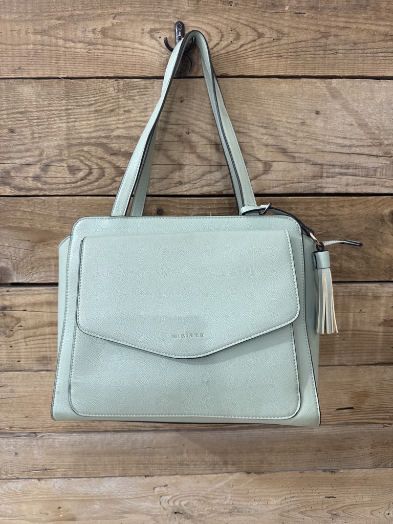 Miriade Miriade Borsa Tracolla Verde Acqua