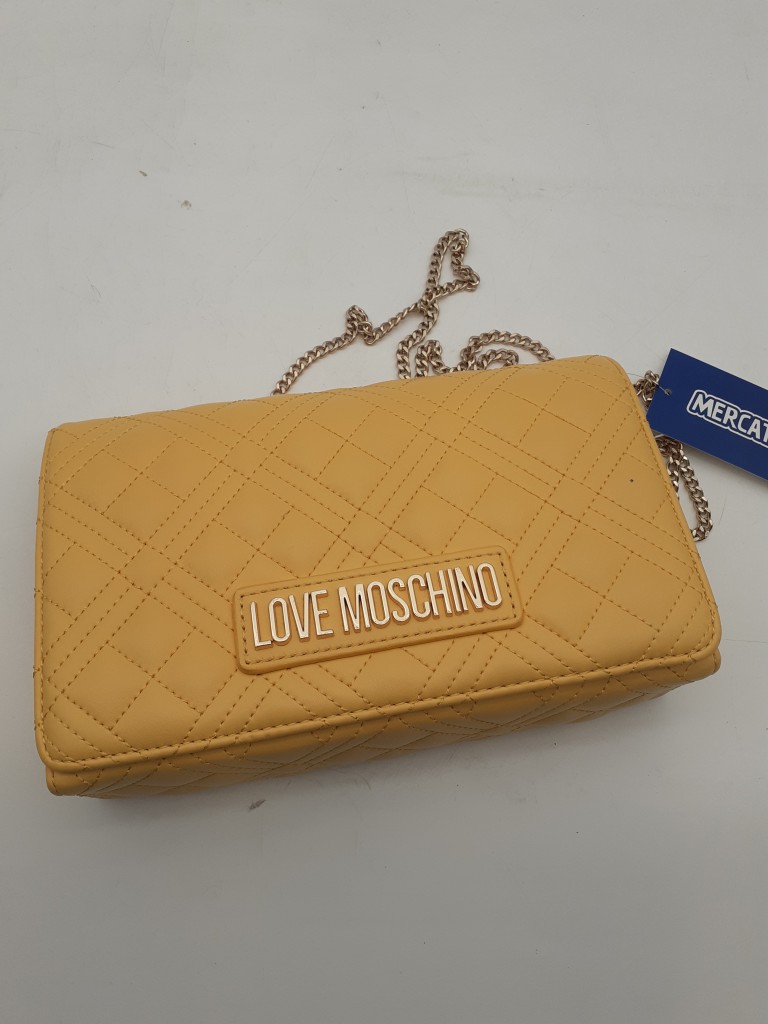 Moschino Love Moschino Borsa Tracolla Gialla + Sacca