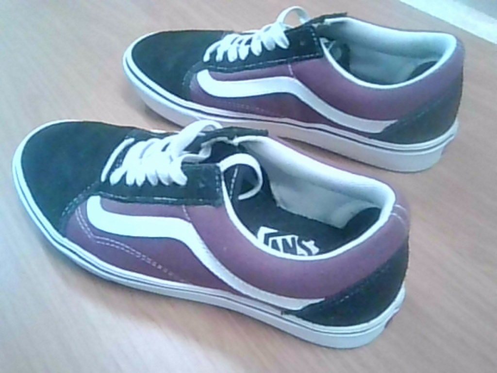 vans nere viola