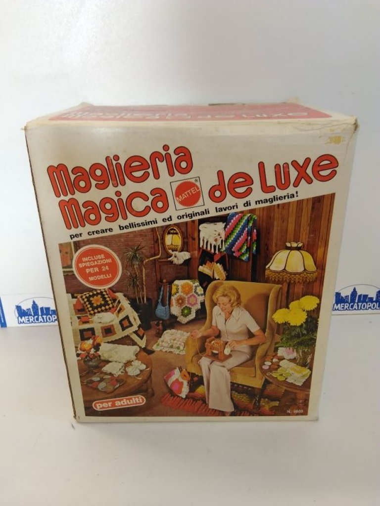 Gioco Maglieria Magica De Luxe Anni 70